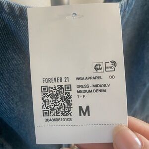 Forever 21 Medium Denim Dress